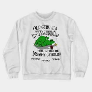 Happy Cthulhu Crewneck Sweatshirt